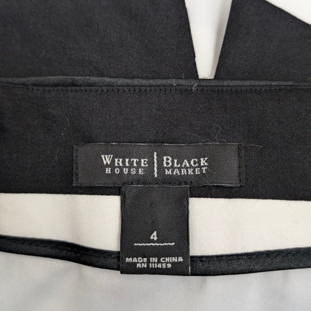WHBM Striped Pencil Skirt - Picture 6 of 6